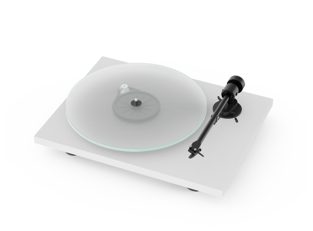 Pro-Ject T1 BT (OM5e) - hvit Platespiller med Riaa og Bluetooth