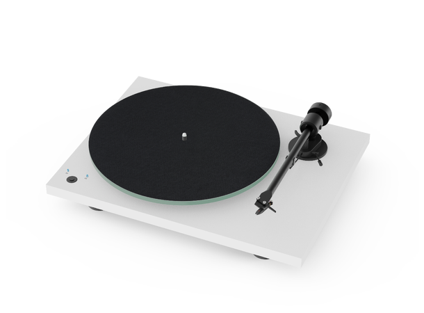Pro-Ject T1 BT (OM5e) - hvit Platespiller med Riaa og Bluetooth