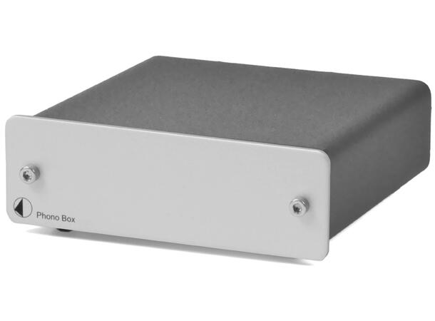 Pro-Ject Phono Box - sølv RIAA-trinn - MM/MC