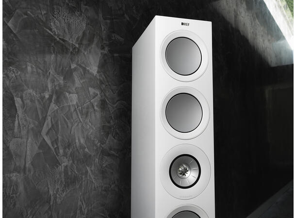 KEF R11 Hvit Gulvstående høyttaler 