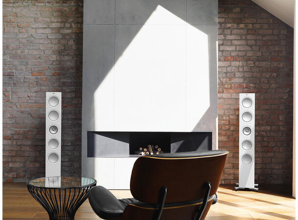KEF R11 Hvit Gulvstående høyttaler