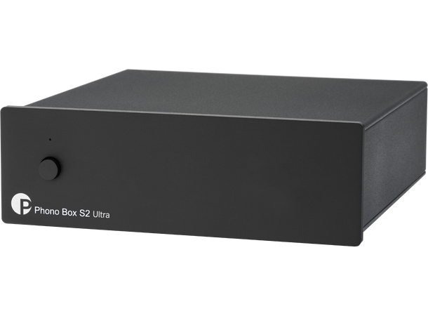 Pro-Ject Phono Box S2 Ultra - sort RIAA-trinn - MM/MC