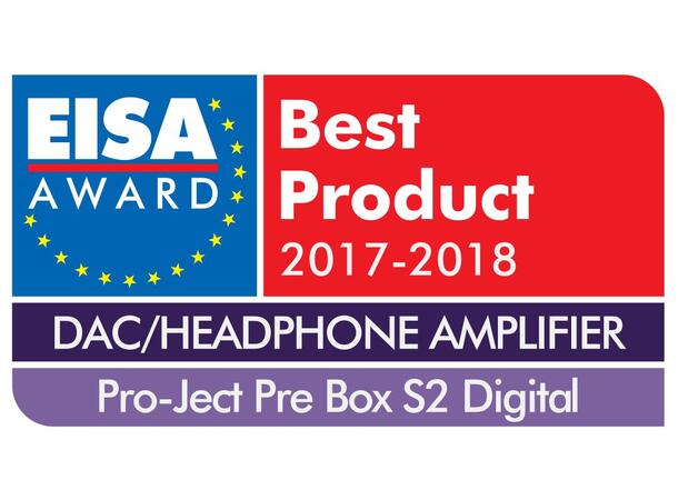 Pro-Ject Pre Box S2 Digital - Sølv Mini Forforsterker med DAC 