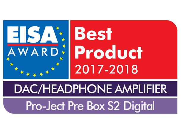 Pro-Ject Pre Box S2 Digital - Sølv Mini Forforsterker med DAC