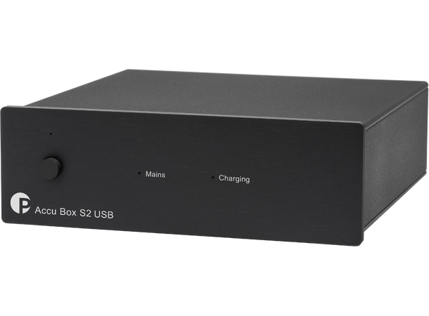 Pro-Ject Accu Box S2 USB - sort Batteridrevet strømforsyning