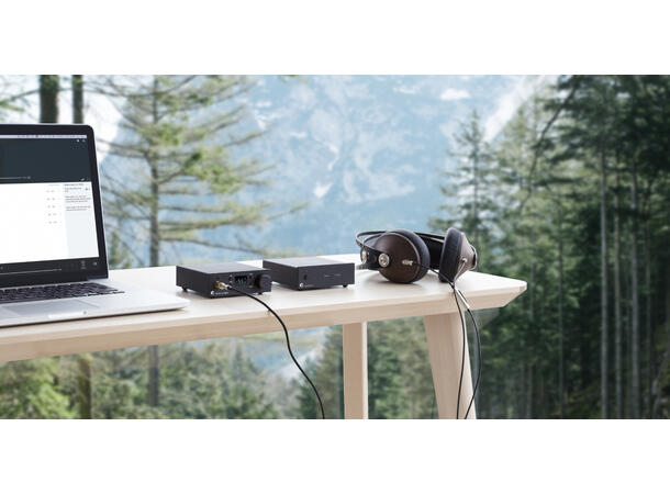 Pro-Ject Pre Box S2 Digital - Sort Mini Forforsterker med DAC
