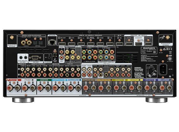 Marantz SR7015 9.2Ch 8K AV Receiver med HEOS