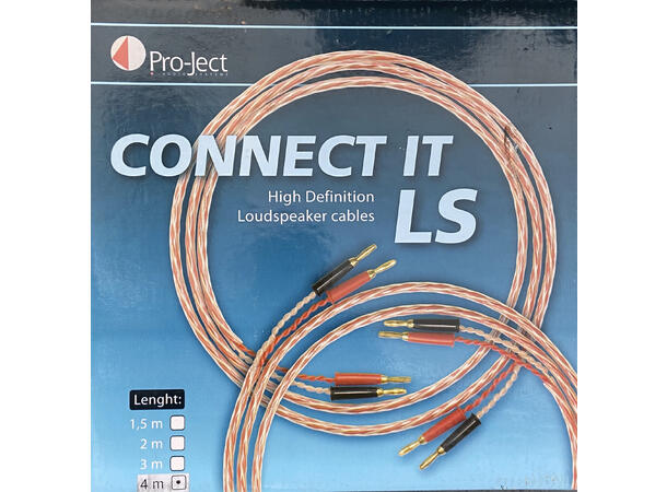 Pro-Ject Connect It LS 4,0m Høyttalerkabel