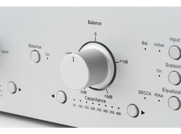 Pro-Ject Phono Box RS2 - sort Balansert RIAA-trinn - MM/MC