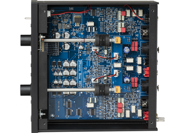 Pro-Ject Phono Box RS2 - sort Balansert RIAA-trinn - MM/MC