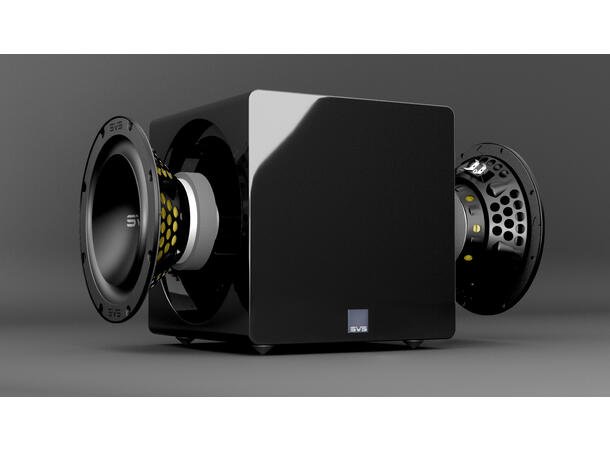 SVS 3000 Micro - Hvit Høyglans Kompakt Subwoofer