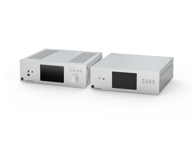 Pro-Ject Pre Box RS2 Digital - sølv Kompakt Forforsterker med DAC
