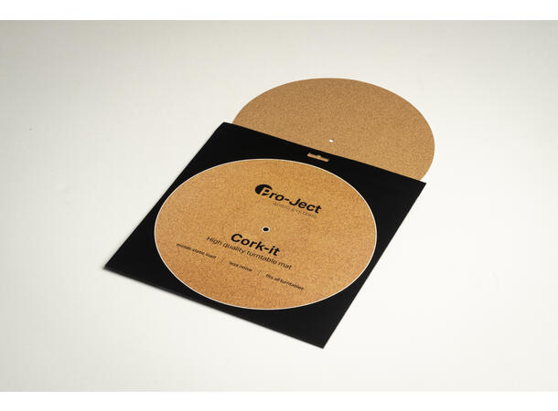 Pro-Ject Cork it Antistatisk korkmatte