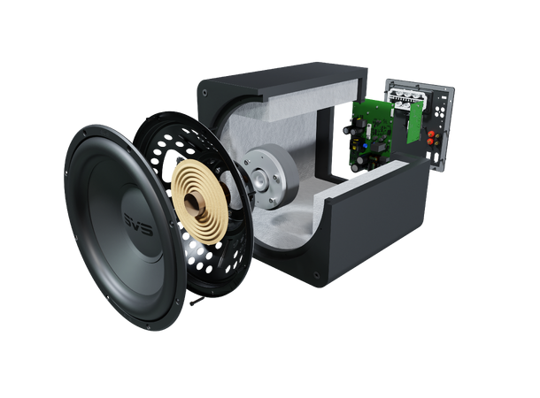 SVS SB-1000 Pro - Svart Ask Aktiv Subwoofer