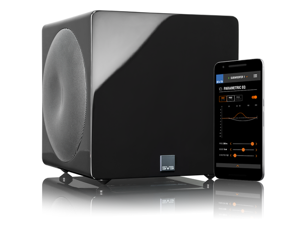 SVS 3000 Micro - Sort høyglans Kompakt Subwoofer