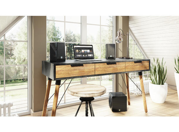 SVS 3000 Micro - Sort høyglans Kompakt Subwoofer