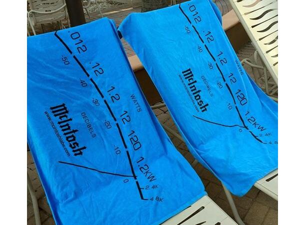 McIntosh Towel VU-Meter badehåndkled