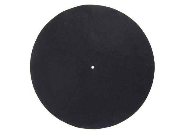 Pro-Ject filtmatte standard - sort 300mm Platematte 300mm