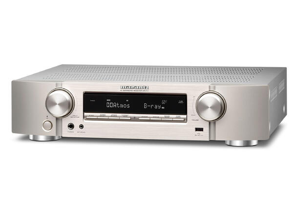 Marantz NR1711 - Sølv 7.2Ch 8K AV Receiver med HEOS