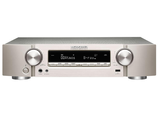 Marantz NR1711 - Sølv 7.2Ch 8K AV Receiver med HEOS