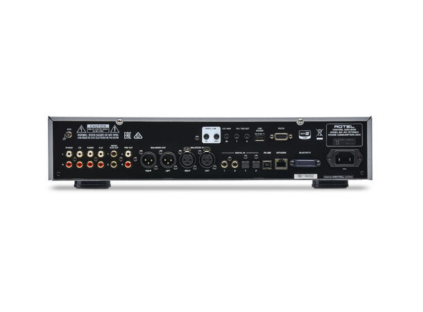 Rotel RC-1572 MKII - Sort Stereo forforsterker