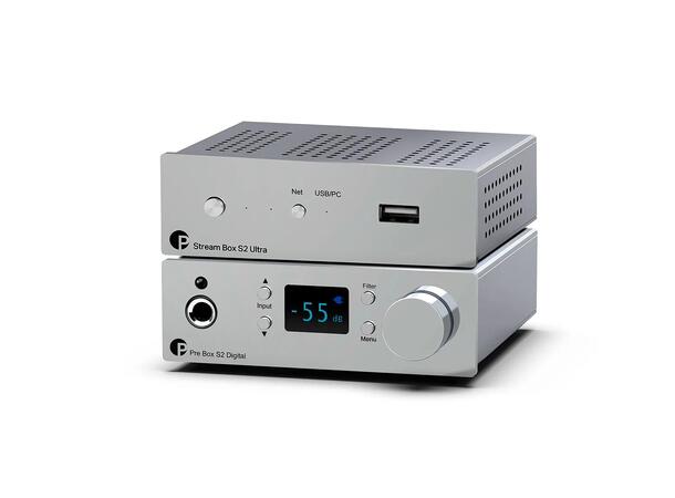 Pro-Ject Limited Chrome Special Pack Eksklusiv DAC- og streamerpakke