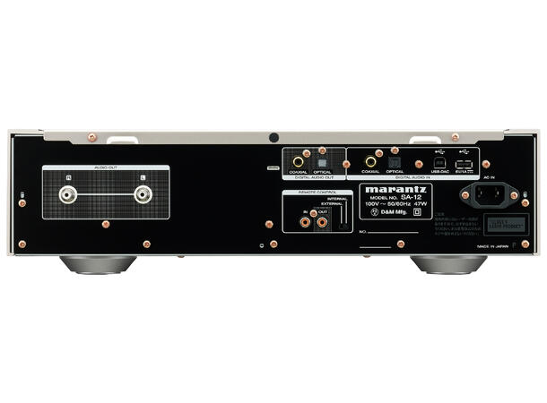 Marantz SA-12 - Sølv SACD / CD-spiller med USB DAC