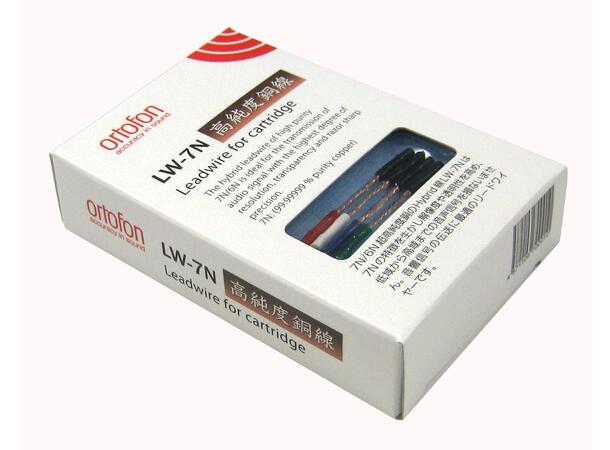 Ortofon LW 7N 4pk med Kabler til pick-up