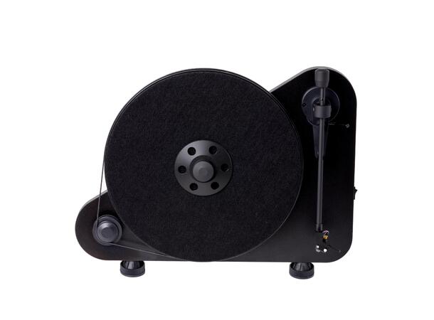 Pro-Ject VT- E BT R Piano OM5e Vertikal platespiller m/ blåtann, RIAA