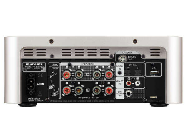 Marantz Melody M-CR412 Sort Trådløst Hi-Fi-system med CD, Bluetooth