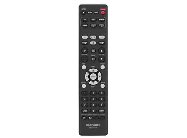 Marantz Melody M-CR412 Sort Trådløst Hi-Fi-system med CD, Bluetooth