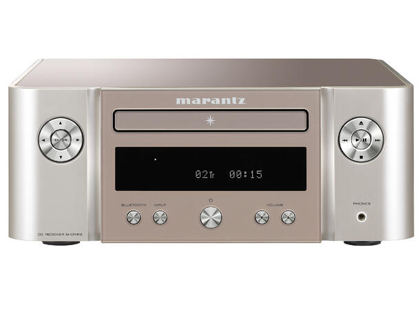 Marantz Melody M-CR412 Sølv Trådløst Hi-Fi-system med CD, Bluetooth