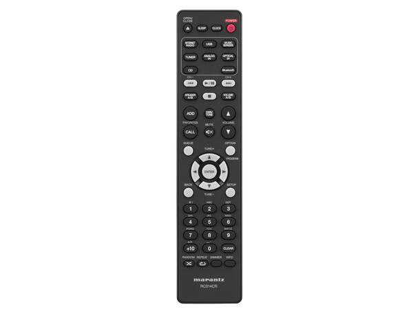 Marantz M-CR612 Sort Trådløst Hi-Fi-system med CD, Bluetooth