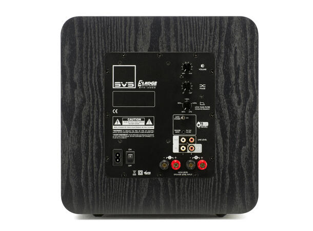 SVS SB-1000 Classic - Sort Ask Liten kompakt subwoofer