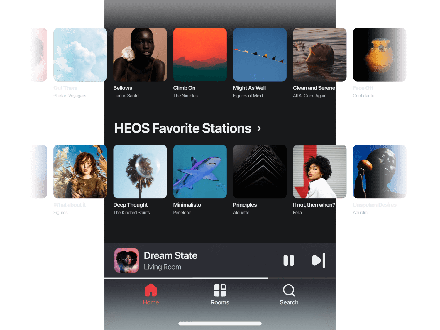 HEOS – Search for Songs Across Platforms