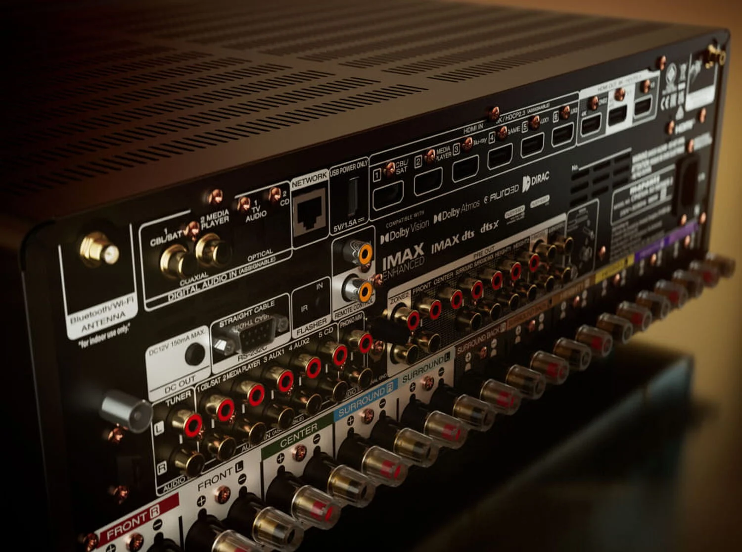 Marantz CINEMA 50 SERIES 2 tilkoblinger