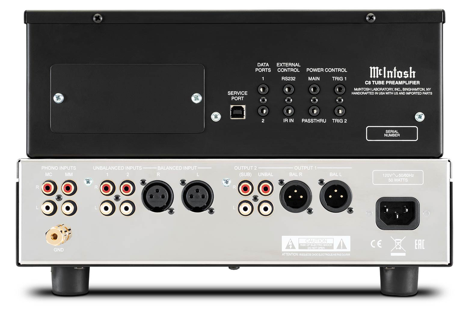 McIntosh C8 back