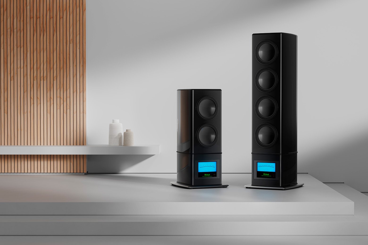 McIntosh PS1K og PS2K side om side