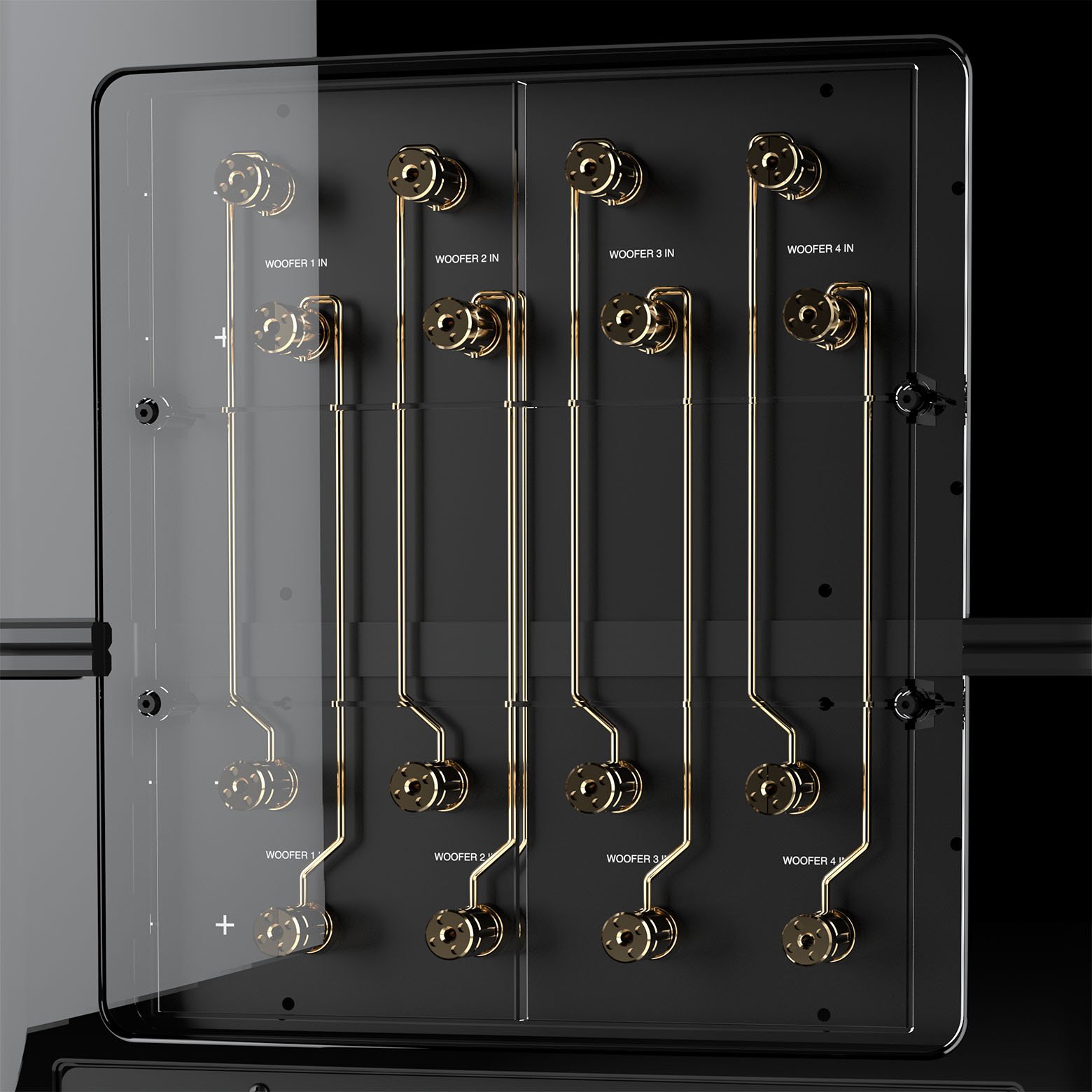 McIntosh PS2K woofer-tilkoblinger