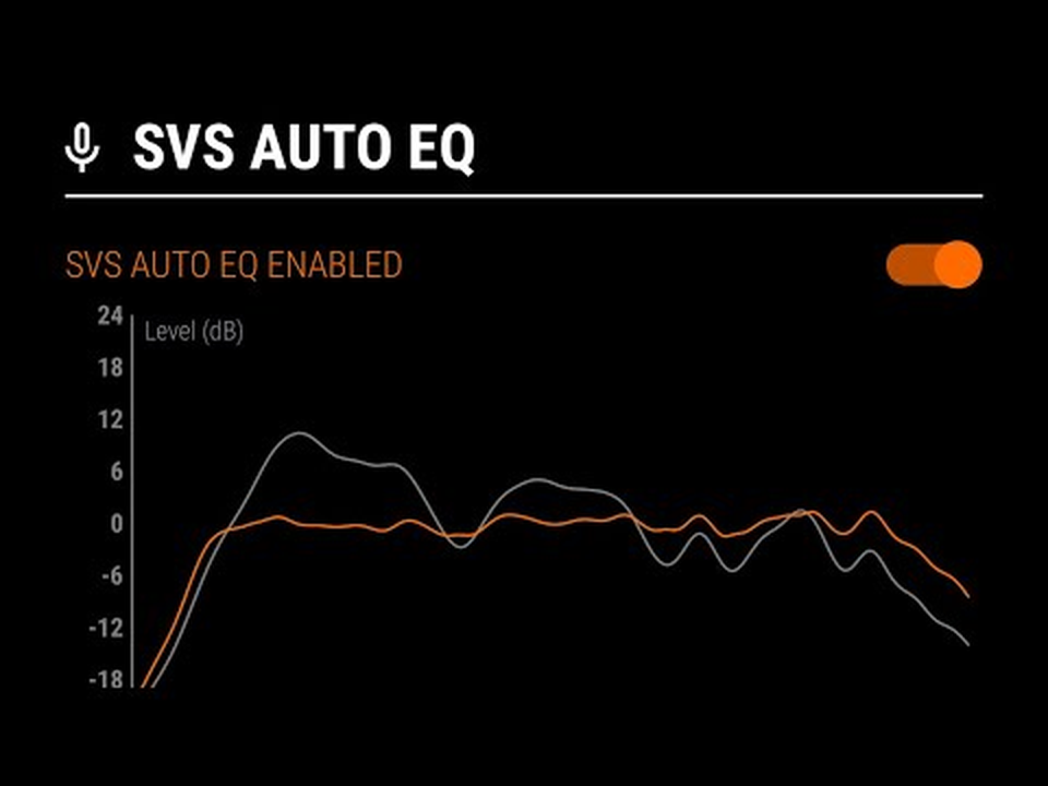 SVS Auto EQ i SVS Subwoofer Control App