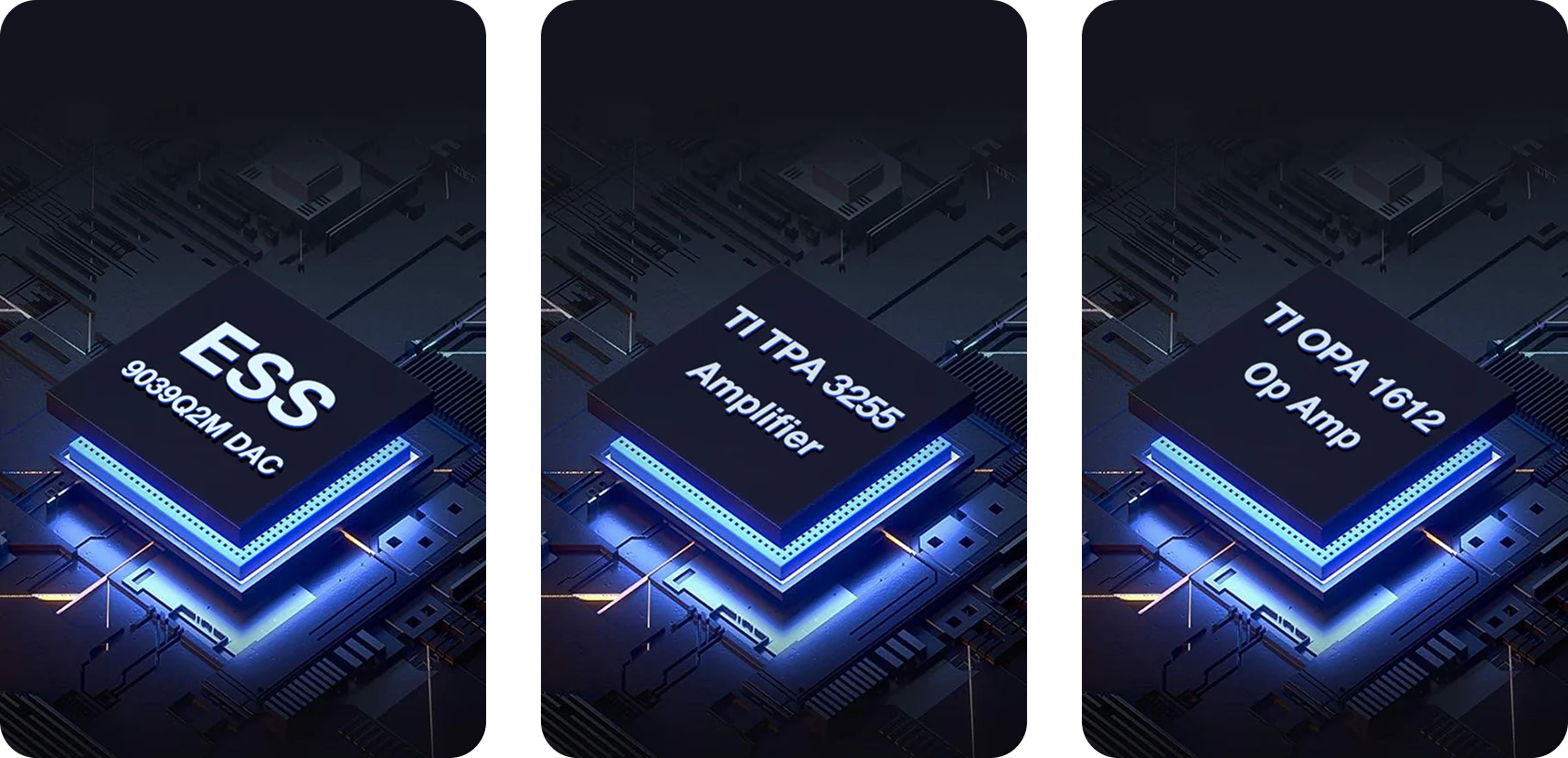 WiiM VibeLink – DAC og komponenter